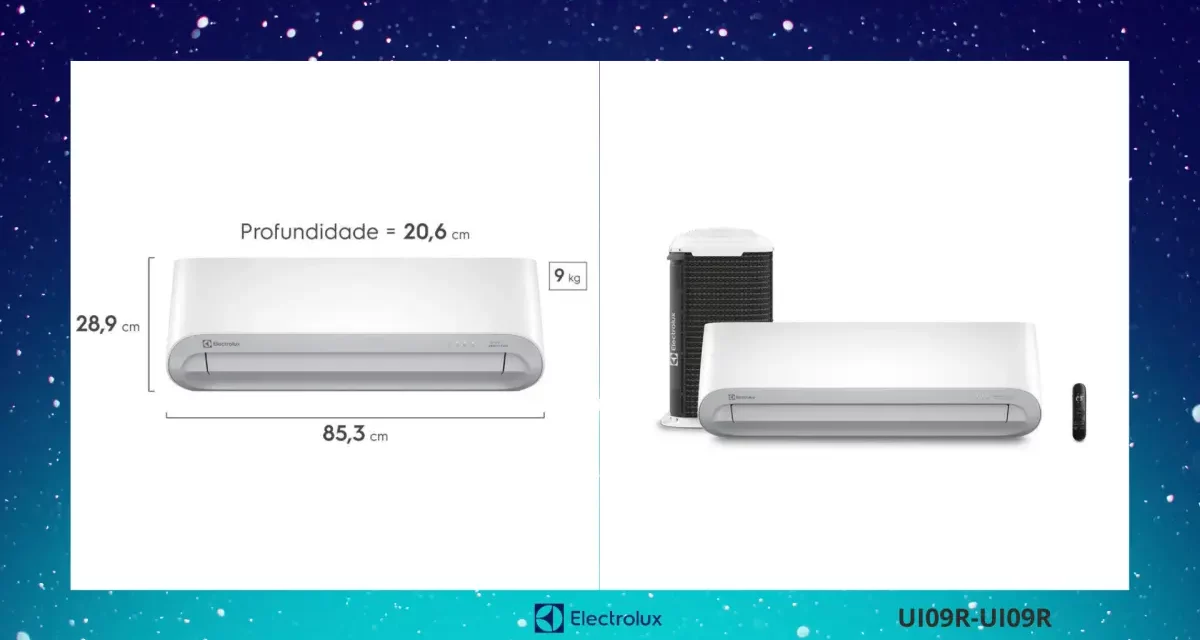 Limpeza e manutenção do ar condicionado Electrolux UI-UE