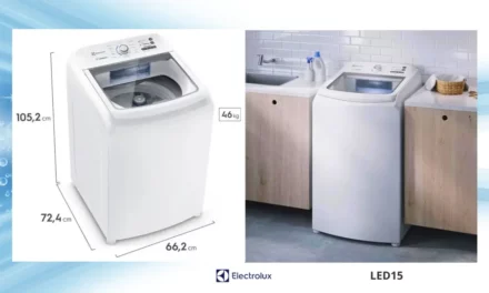 Como limpar lavadora de roupas Electrolux – LED15