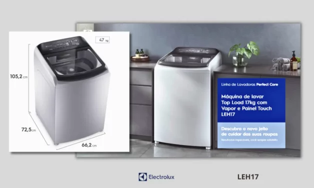 Como limpar lavadora de roupas Electrolux – LEH17