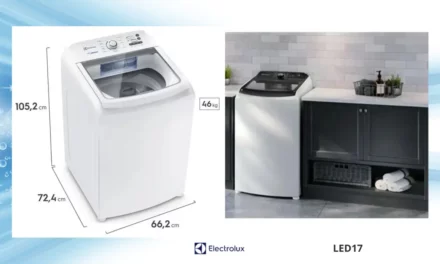 Como limpar lavadora de roupas Electrolux – LED17
