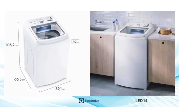 Como limpar lavadora de roupas Electrolux – LED14