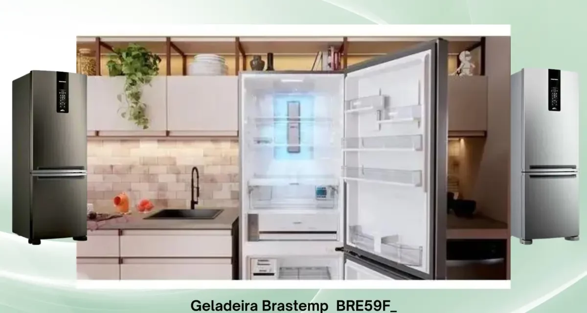 Como limpar geladeira Brastemp BRE59F_